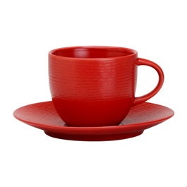 Avet Taza de té con plato Artist Red